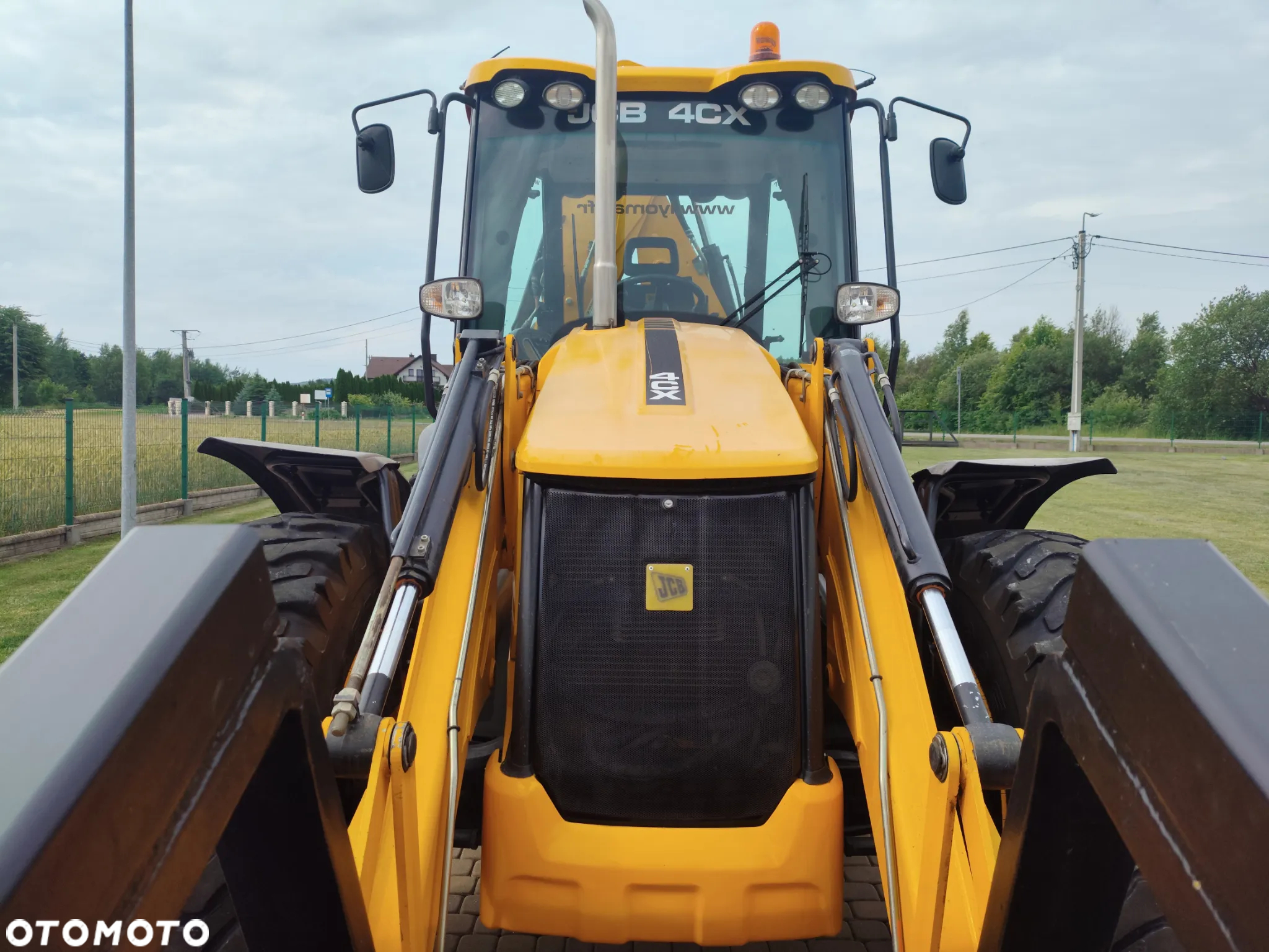 JCB 4CX / RÓWNE KOŁA / TORQUELOCK / POWERSHIFT / SPROWADZONA / - 14