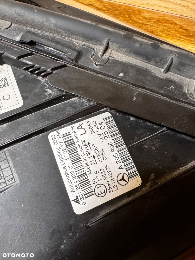 MERCEDES C-Klasa W205 205 lampa przednia LEWA FULL LED HIGH PERFORMANCE A2059062504 - 6