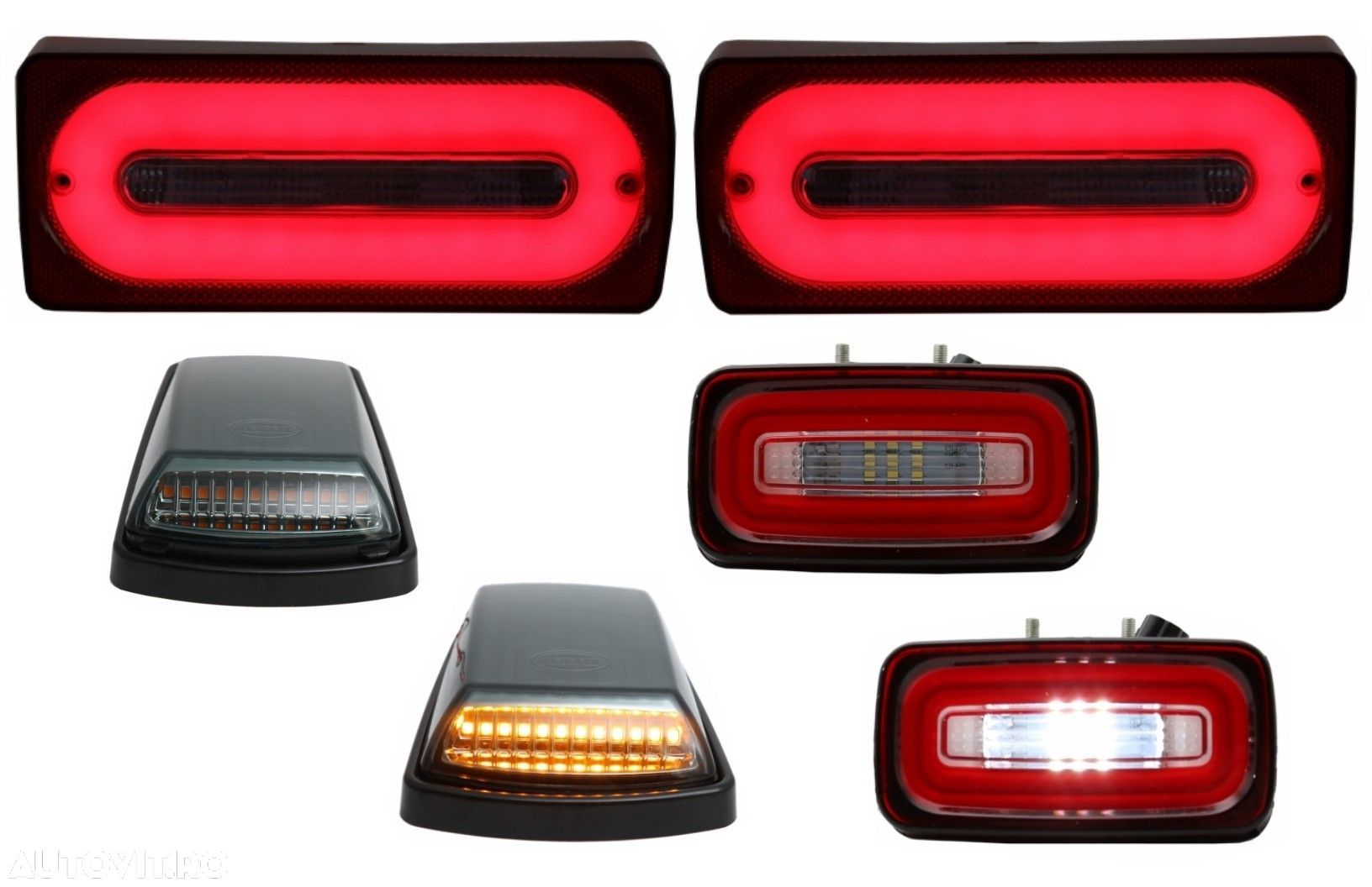 Stopuri Full LED cu Lampa Ceata si Lampi Semnalizare compatibil cu Mer - 1
