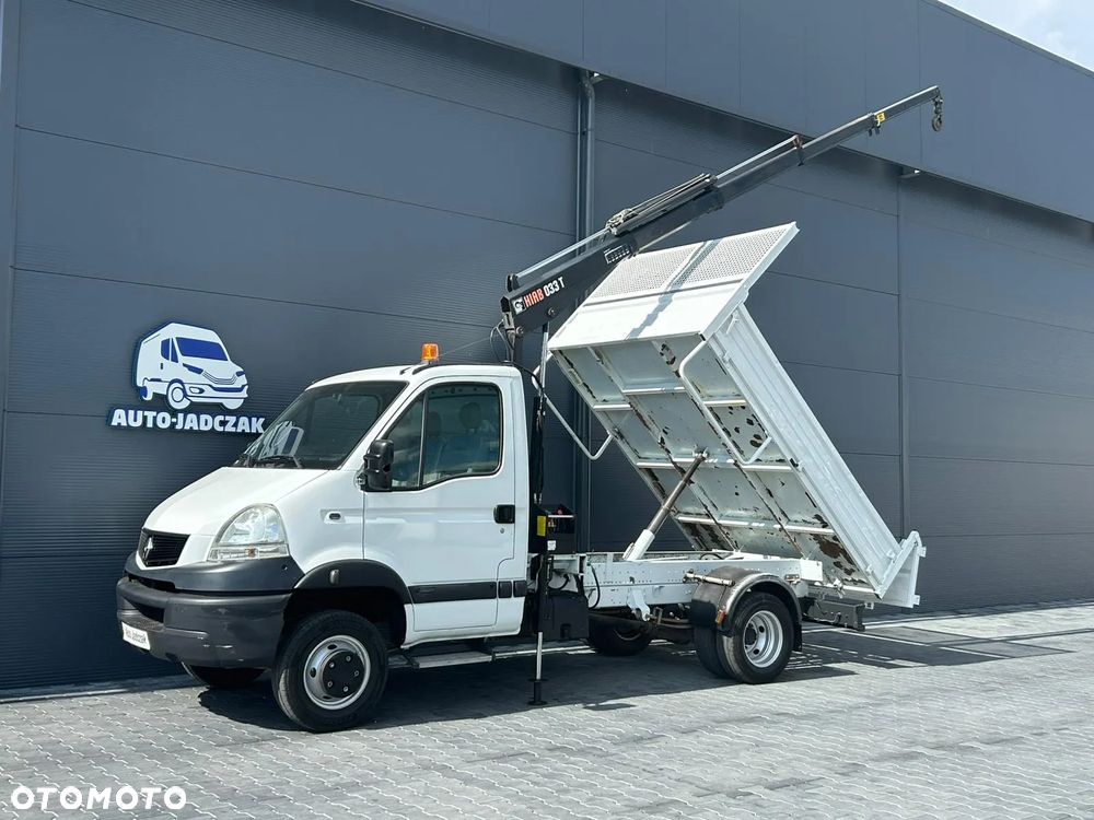 Renault Mascott 120.65 Wywrotka + HDS HIAB 033T **Wywrot**Ładowność 3060kg**Niski przebieg**Sprowadzony** - 2