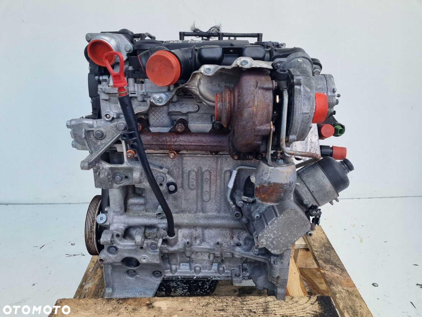 SILNIK KOMPLET Citroen Berlingo II 1.6 HDI 109KM ładnie pali 9HZ - 4
