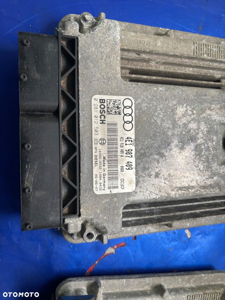 AUDI A8 D3 4.2 TDI STEROWNIK KOMPUTER SILNIKA BVN 4E1907409 - 2
