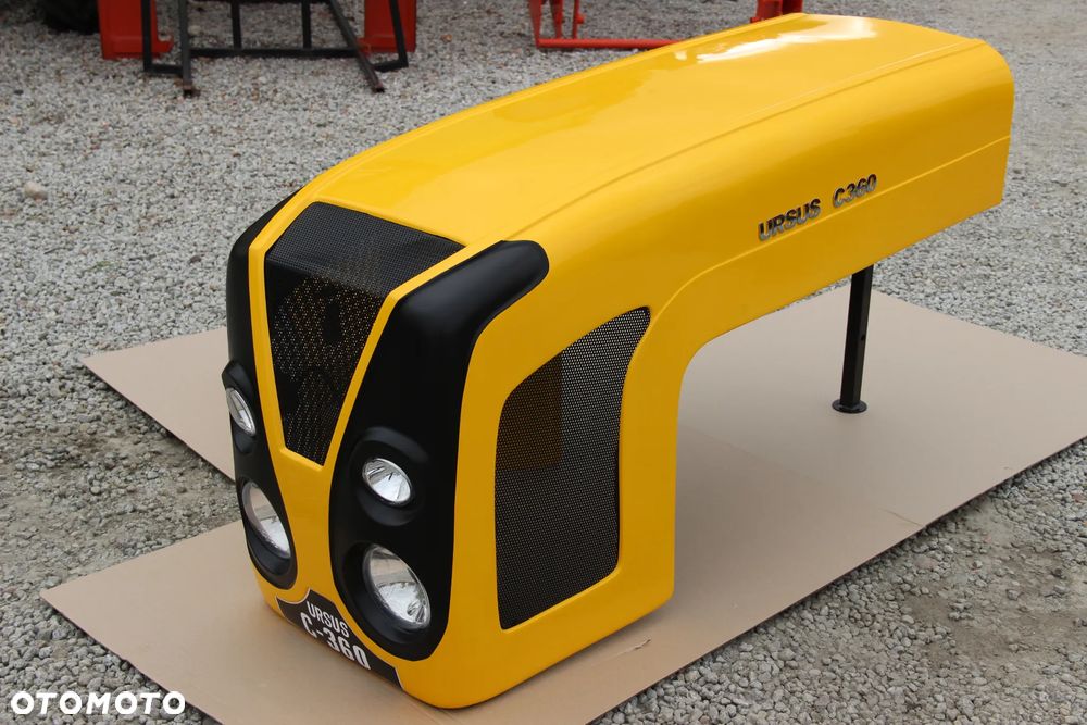Maska ciągnikowa tworzywo Ursus C360 C-360 model 03 żółta - 5