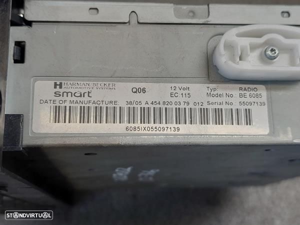 Auto Radio Smart Forfour (454) - 5