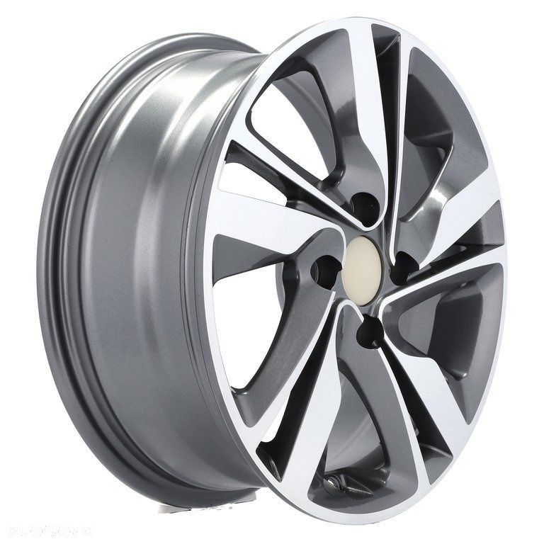 4x Felgi 15 4x100 m.in. do HYUNDAI Accent Bayon Getz i10 i20 KIA Picanto RIO Stonic - BK813 - 7