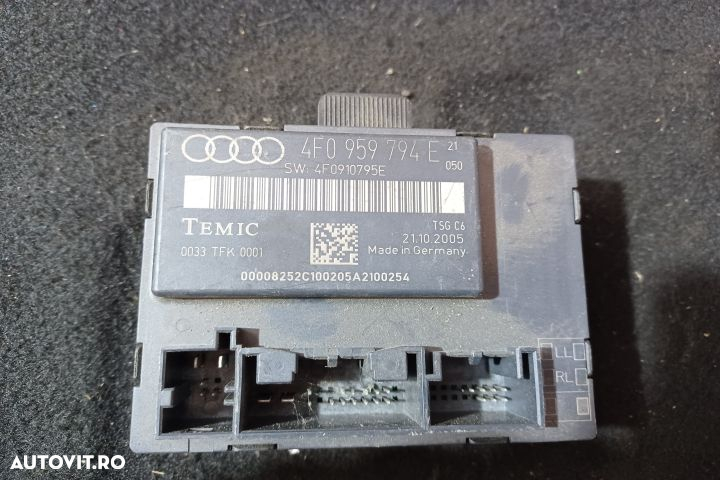 Modul control usa spate dreapta 4F0959794E 4F0959794E Audi A6 4F/C6 [ - 3