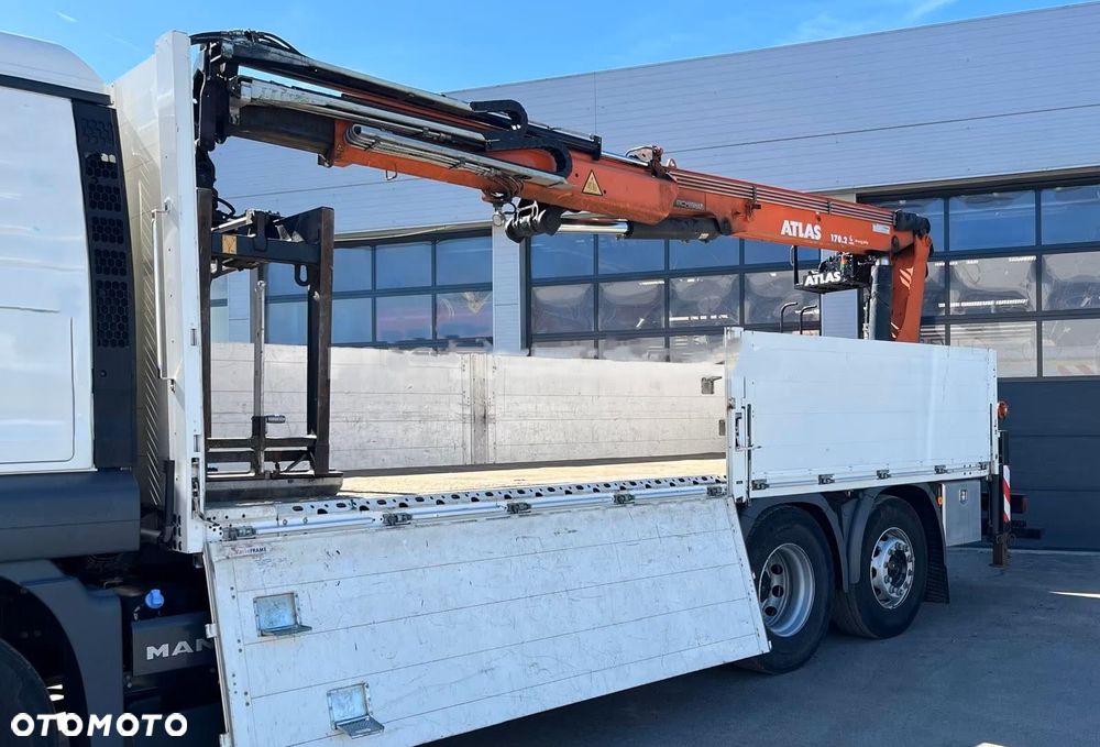 MAN TGS 26.470 6x2 BL + Atlas AK 170.2VB + Chwytak Kinshofer | Euro 6 - 4
