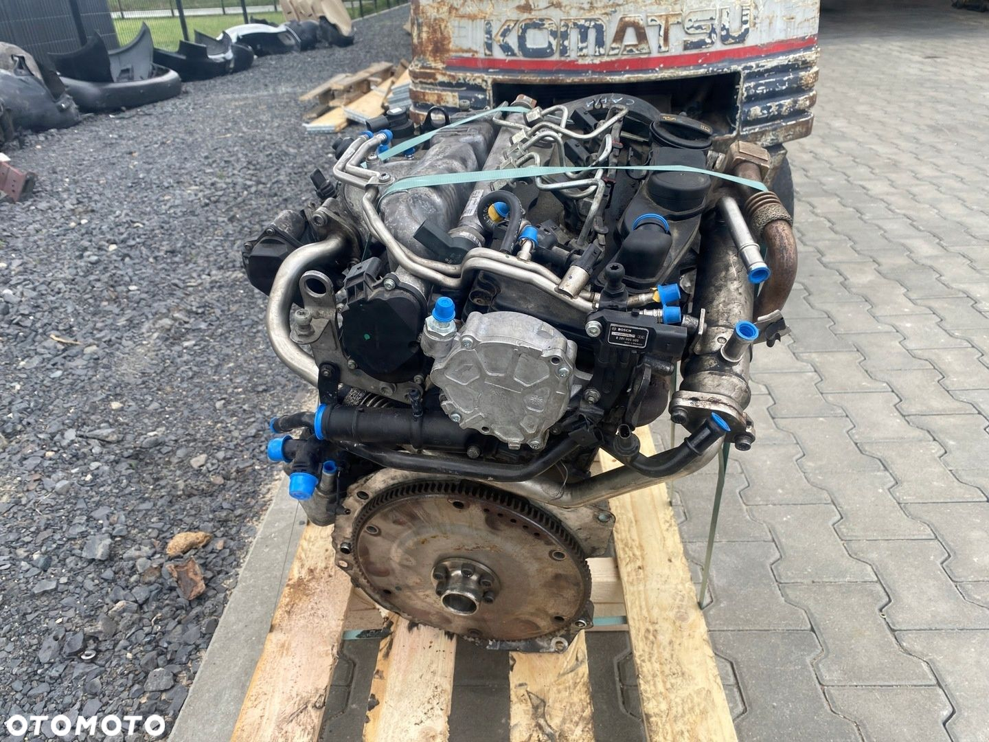 AUDI A4 A5 A6 Q5 2.0 TDI SILNIK KOMPLETNY CAHA - 5