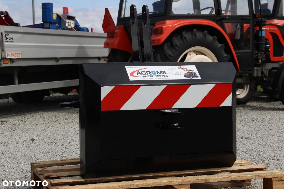 Balast do ciągnika na przedni Tuz obciążnik ciężar 600 KG Koja - 5