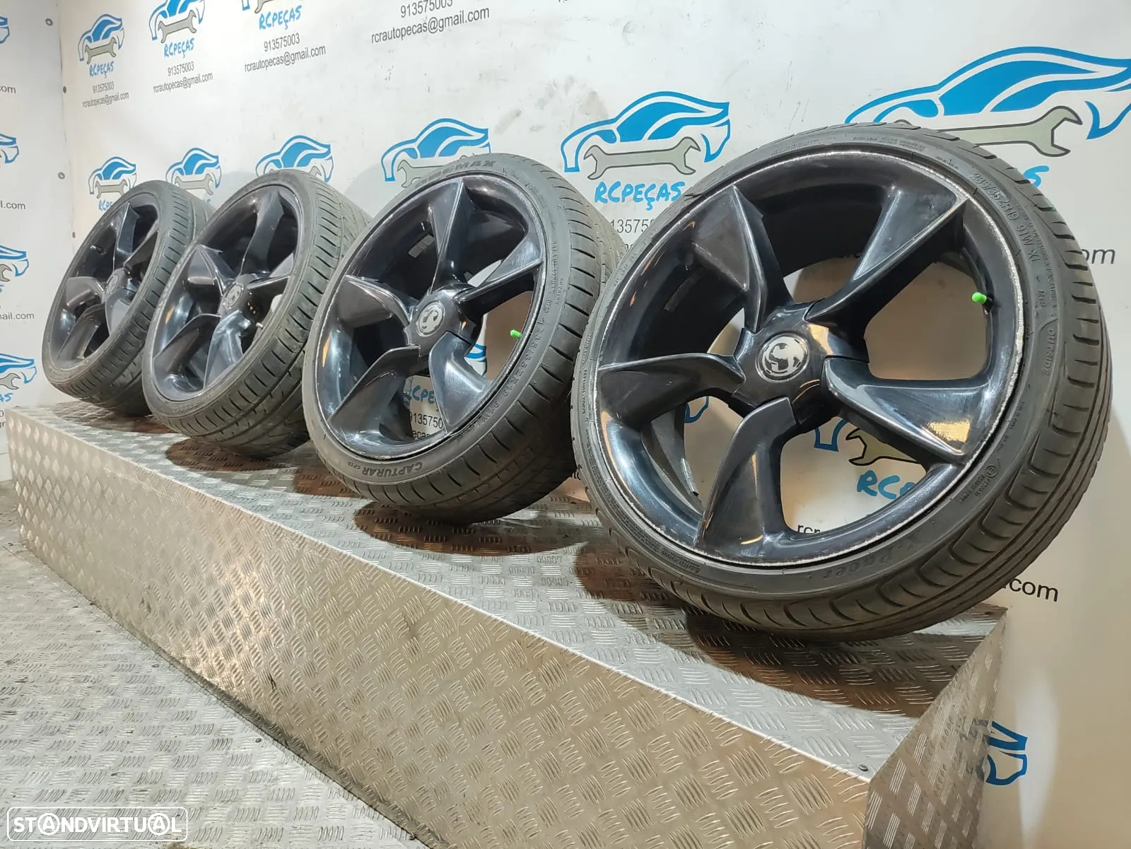 Jantes 19 originais OPEL ASTRA J GTC 8J ET36 5x115 - 2