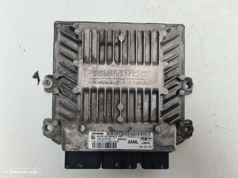 CENTRALINA SIEMENS ORIGINAL 5WS40303KT 4M5112A650JL FORD FOCUS II 2 MK2 1.8 TDCI - 2