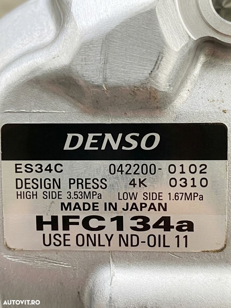 Titlu anunț: Compresor Climă AC Lexus LS 600h (2008) - Denso ES34C, Original - 4