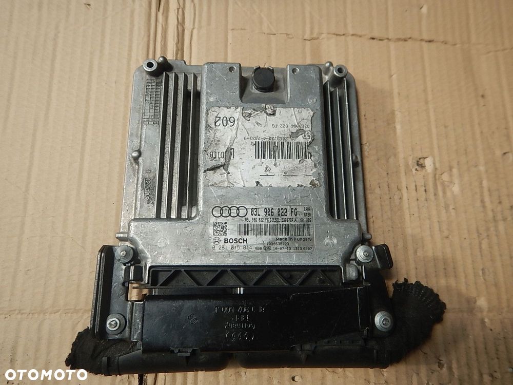 komputer silnika audi a6 c6 2.0 tdi 03l906022fg 0281015014 - 1