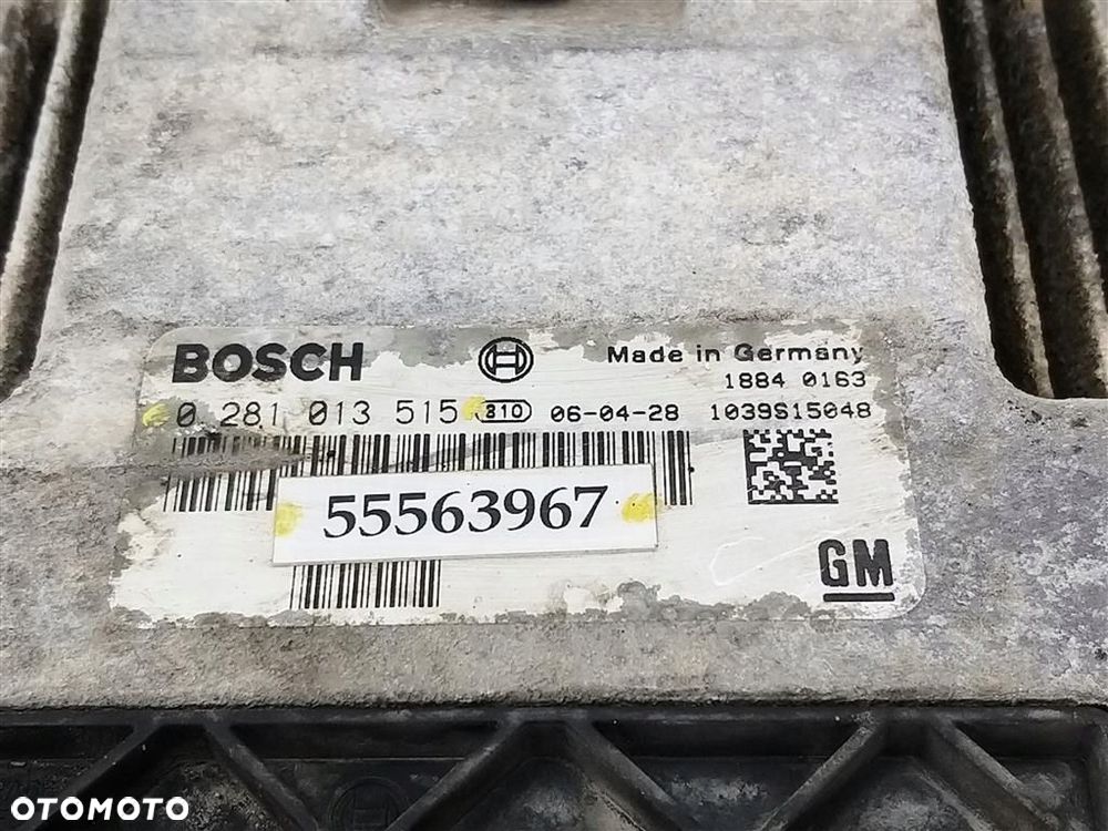 Komputer sterownik silnika Saab 93 II 2002-2011 1.9 TID BOSCH 0281013515 - 3