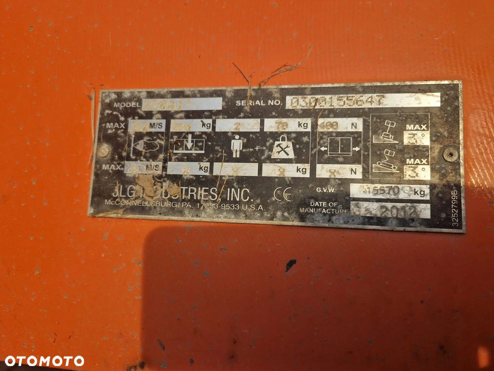 JLG 800AJ * podnośnik koszowy * wysokosc robocza 26,50 m * zwyżka * - 9