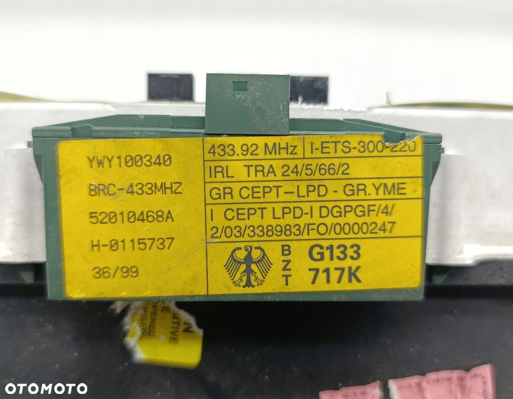 ZEGARY LICZNIK LAND ROVER FREELANDER I 52010468A - 3