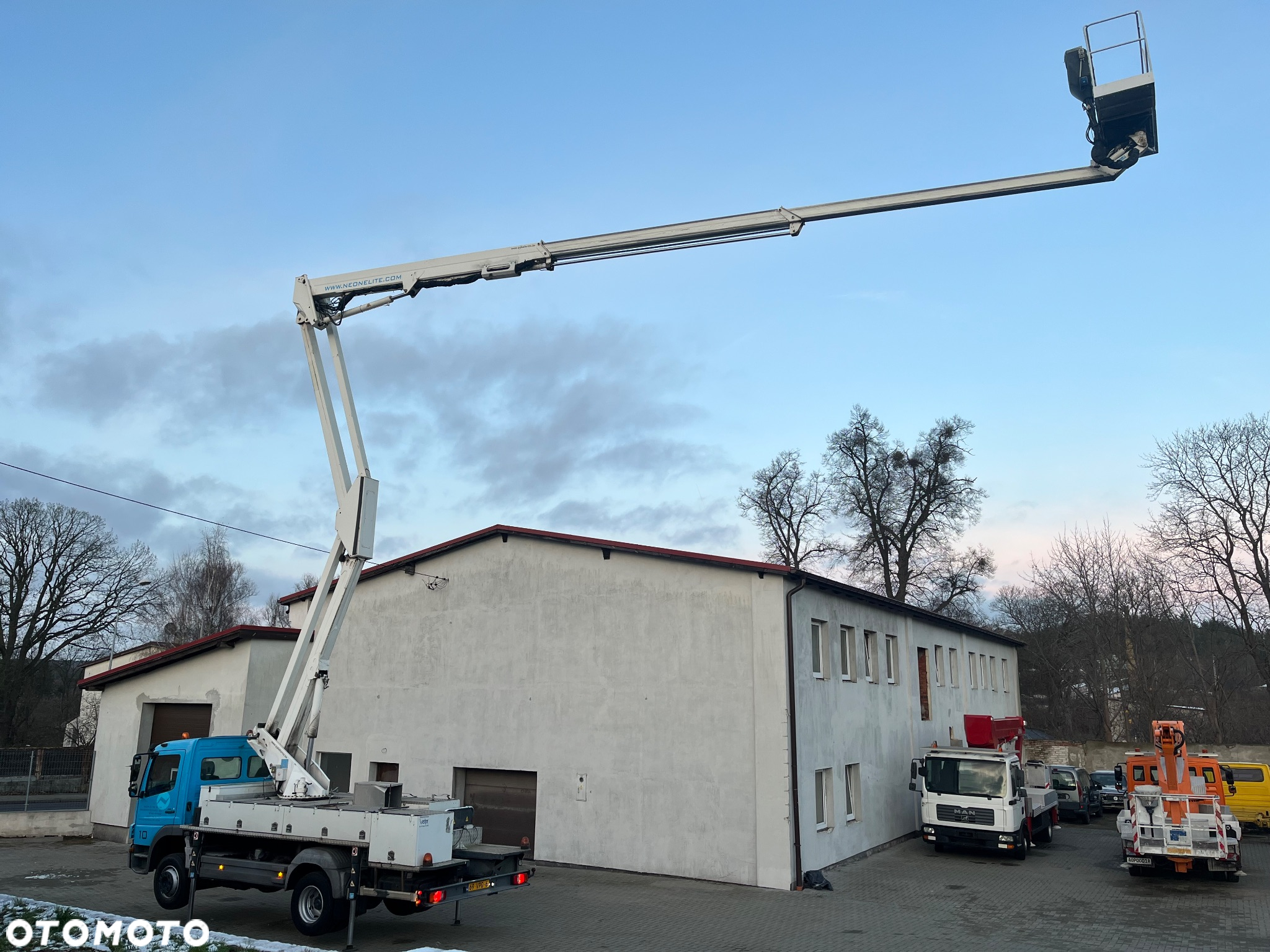 Mercedes-Benz Podnośnik Koszowy Zwyżka Gsr E290PX 29 Metrów Pełna Hydraulika !!! Jak Wumag Ruthmann Multitel Udt! Import ! - 4