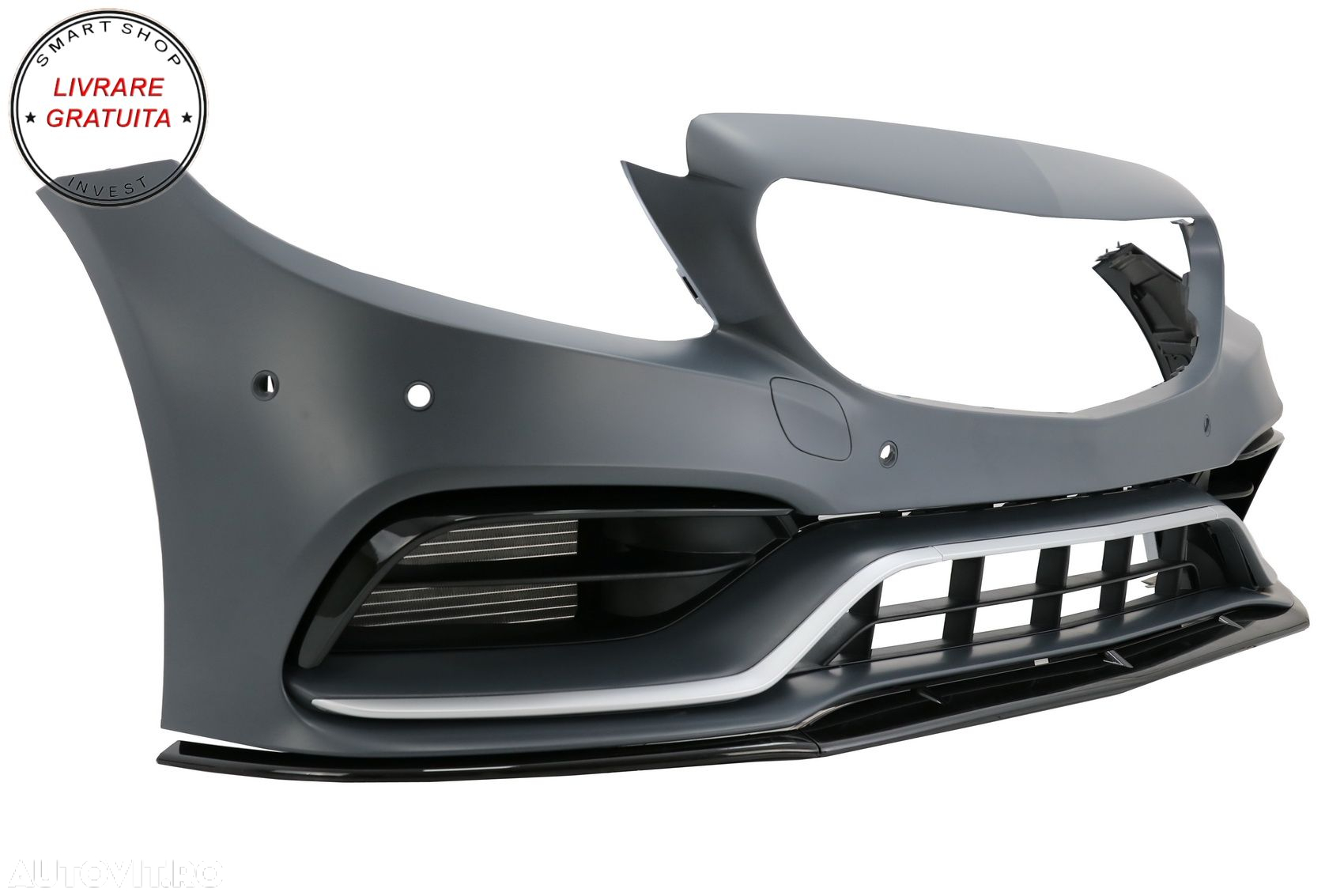 Pachet Exterior Mercedes C-Class W205 Sedan (2014-2020) C63 Design- livrare gratuita - 3