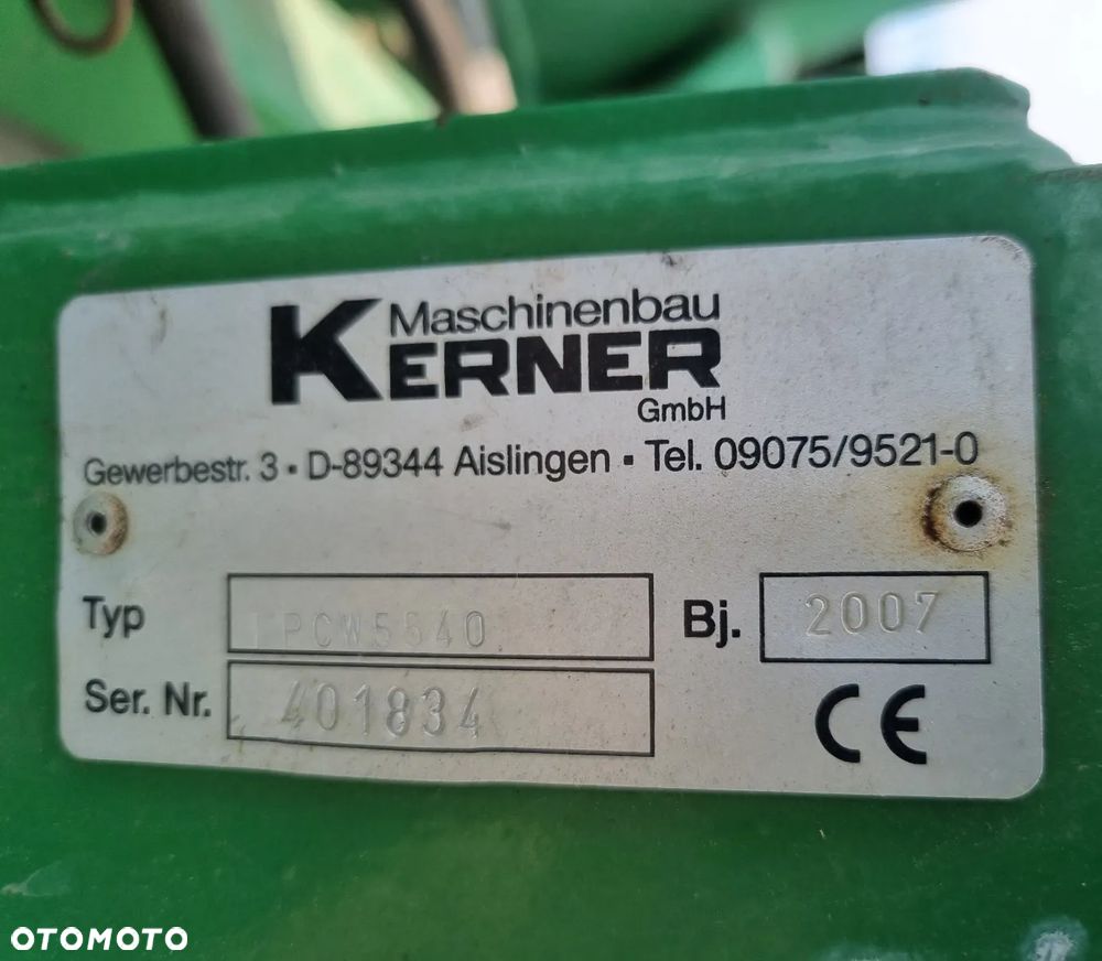 Kverneland Kerner PCM 5540 Przedni Wał - 7