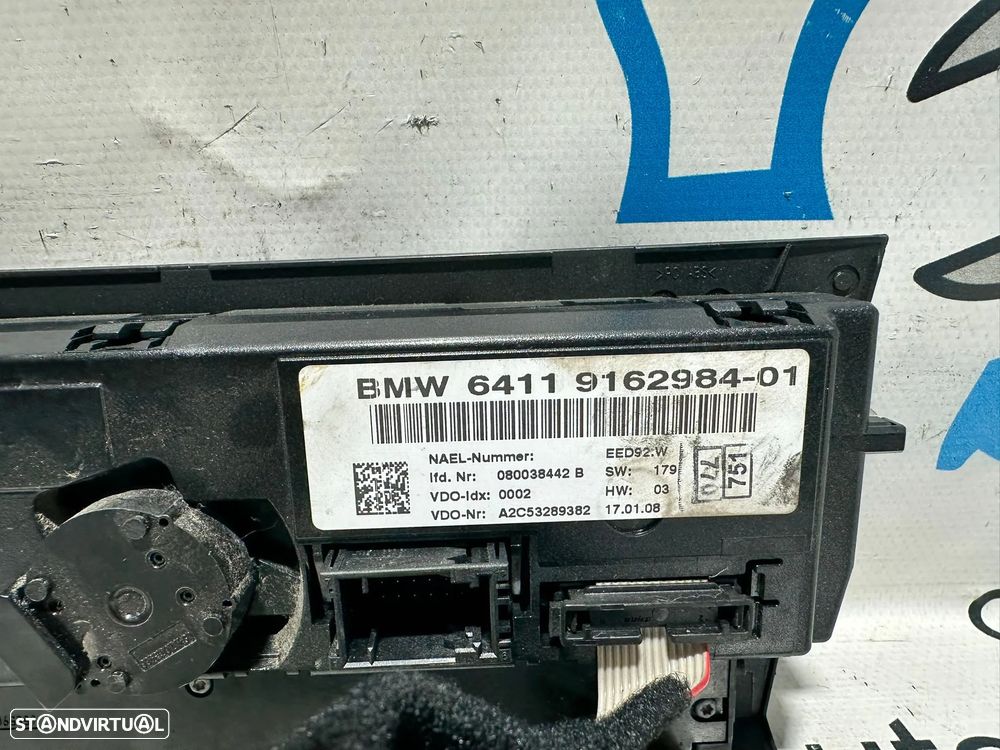 .Climatronic Sofagem Digital Ar Condicionado AC BMW Serie 1 E81 3 Portas E82  E88 E87 5 Portas Serie 3 E90 Sedan E91 Carrinha E92 Coupe E93 Cabrio - 8
