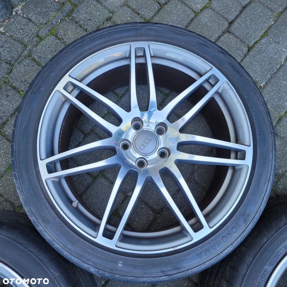 AUDI A8 D3 LIFT FELGI ALUMINIOWE ALUSY KOŁA 20 CALI 5X112 LATO 4E0601025AT - 11