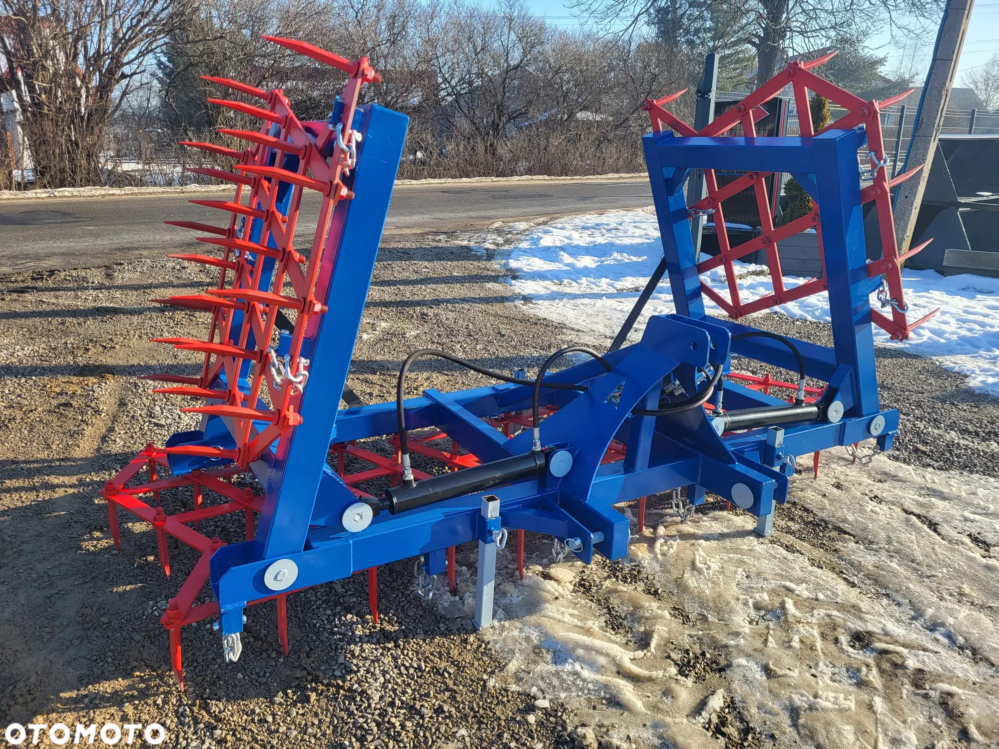 BRONY POLOWE HYDRAULICZNIE SKŁADANE 5 pól/2 siłowniki / solidna rama / 20Ph - 3