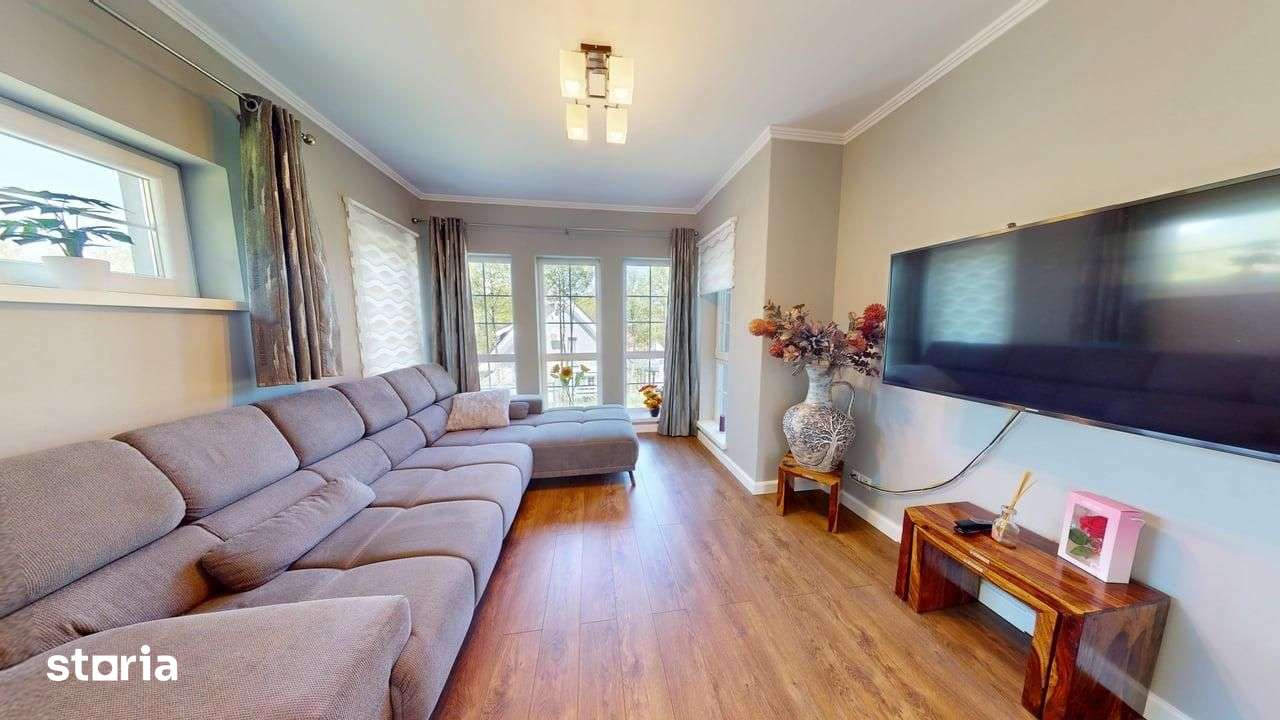 Casa individuala, 120mp utili, teren 596mp, carport, mobilata, utilata - Imagine principală: 4/17
