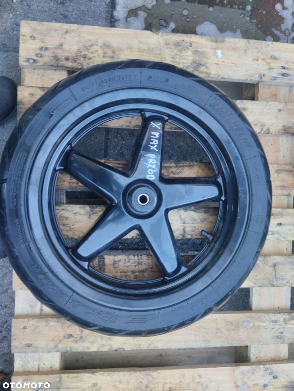 YAMAHA X-MAX 250 06-09 KOŁO FELGA PRZÓD 120/70/15 - 1