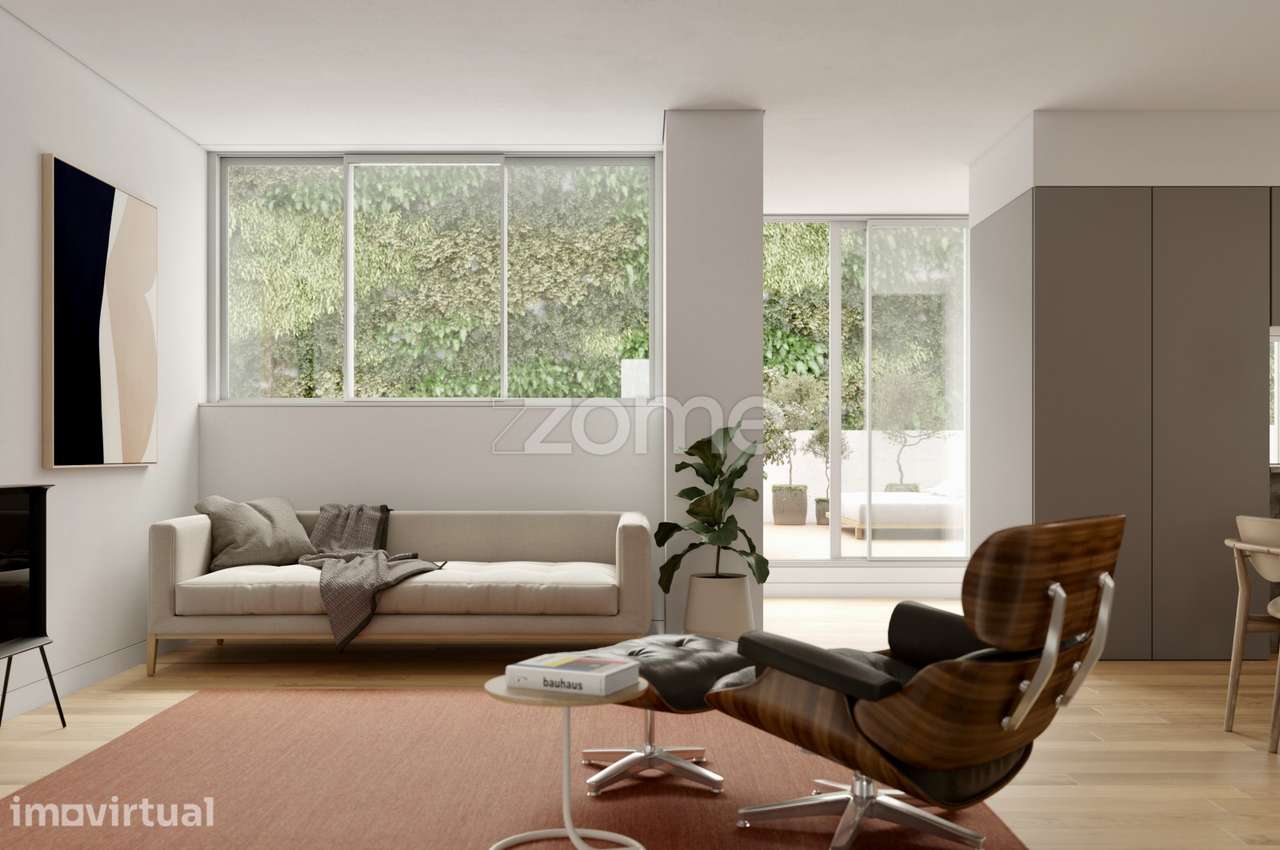 Apartamento NovoT2+1 Beira-rio, vistas magnificas sobre o rio, piscina - Grande imagem: 5/15