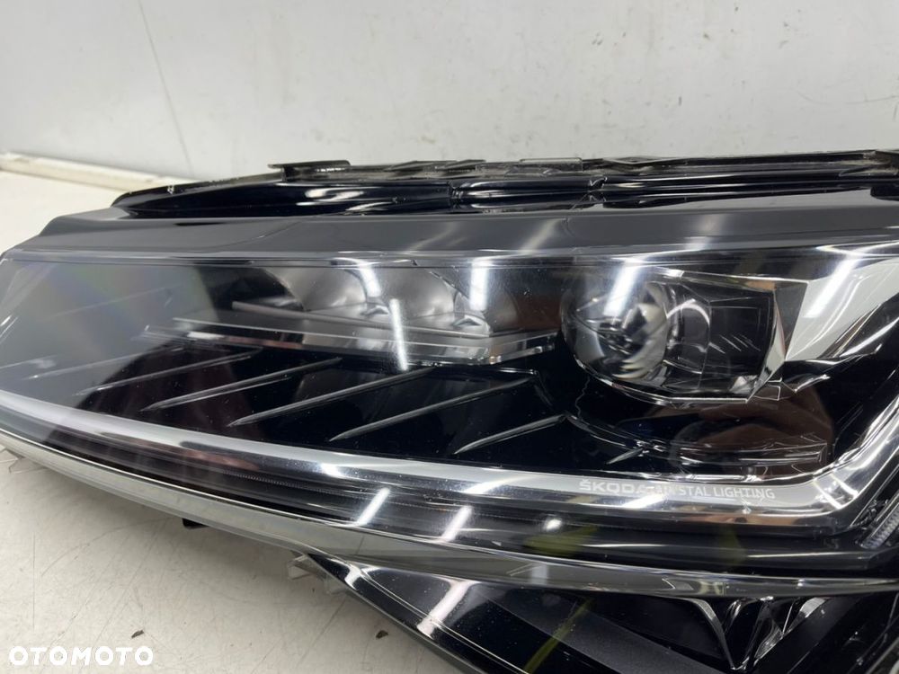 Lampa reflektor Skoda Superb III LIFT 19-24r LEWA przednia FULL LED oryginalna LEWY przód 3v1941015d - 11