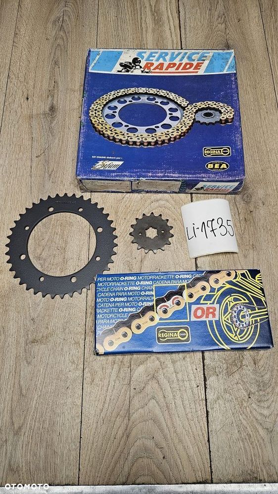 Zestaw Napędowy Regina Łańcuch + Zębatki Yamaha XTZ 600 Tenere 1983–1984