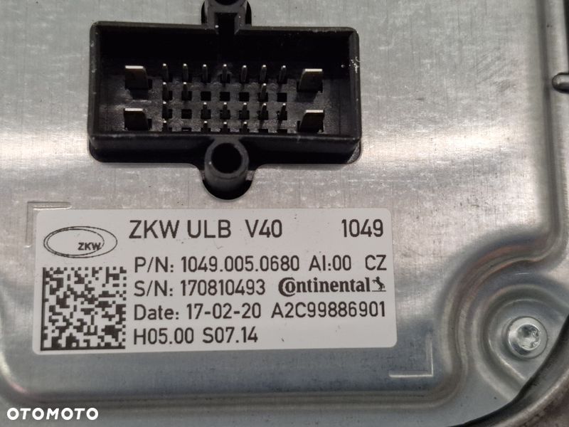 VOLVO V40 2 II PRZETWORNICA MODUŁ LAMPY REFLEKTORA LED A2C99886901 - 5