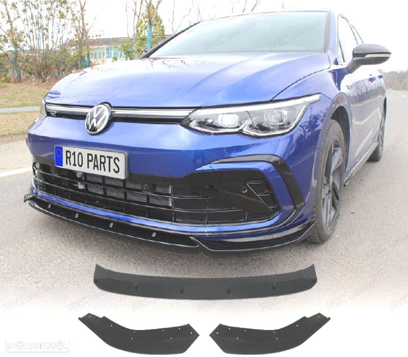 SPOILER LIP VOLKSWAGEN VW GOLF 8 GTI R LINE 20- - 1