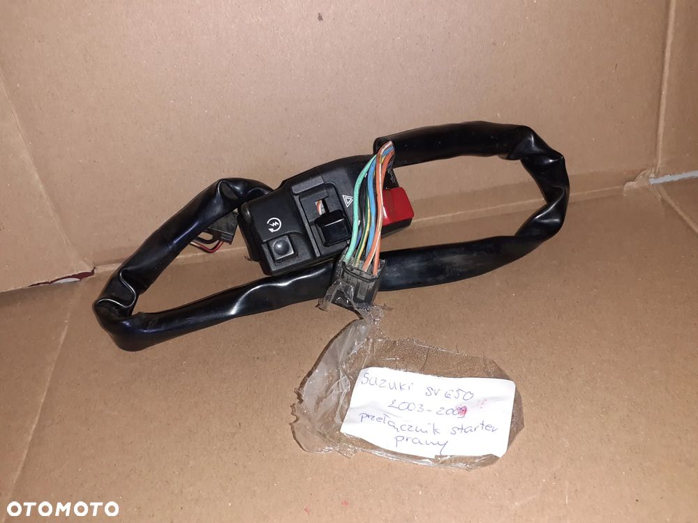 SUZUKI SV 650 2003-2009 PRZEŁĄCZNIK PRAWY STARTER - 1