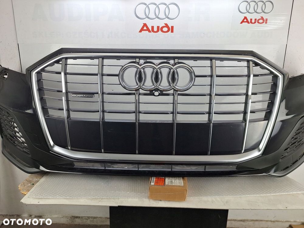 ZDERZAK AUDI Q7 4M II 4M0 S-LINE LIFT PO LIFTINGU 2019-2024 ORYGINAŁ OE ASO - 2