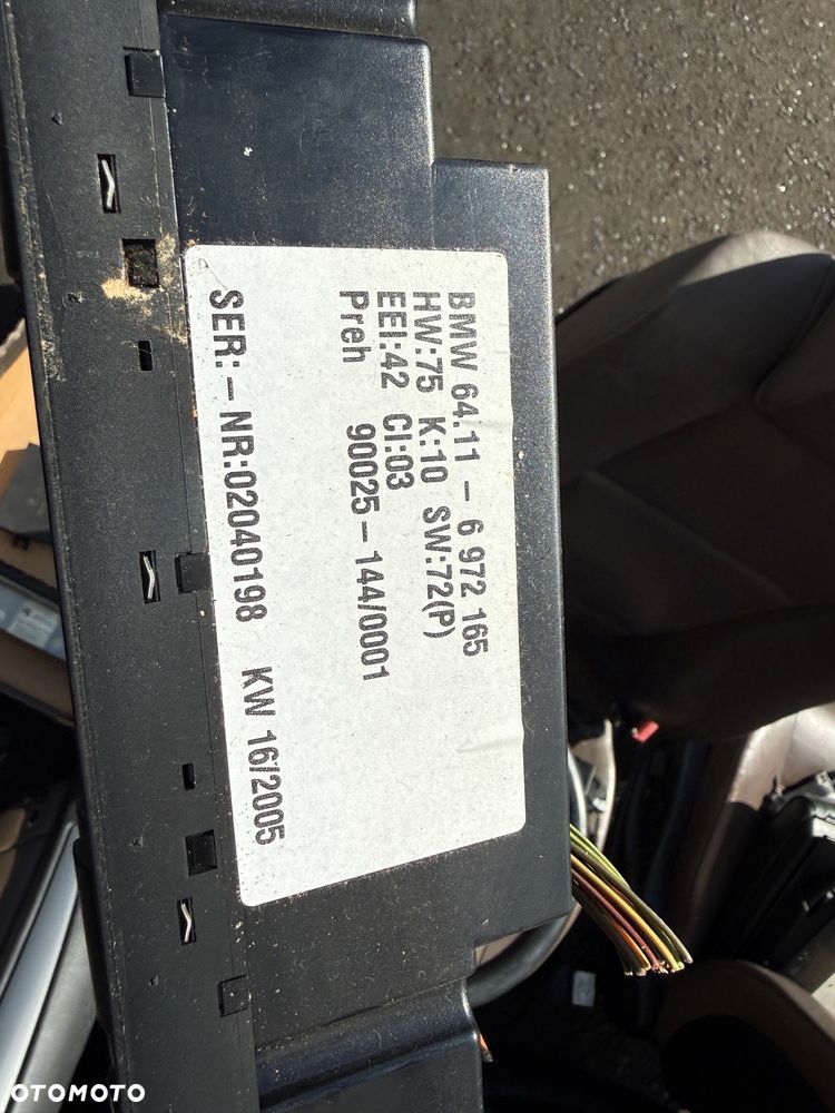 Panel klimatyzacji klimatronik  BMW x5 e53 przyciski Bdb stan ! 6972165 - 5