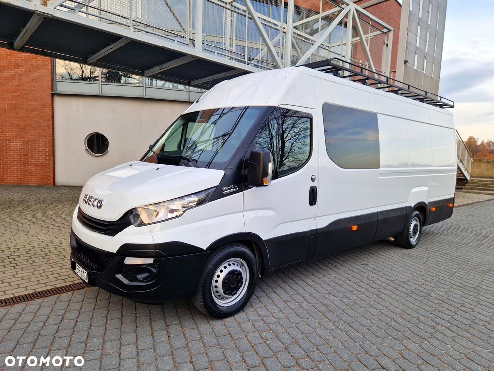 Iveco Daily 35S16 Brygadowy Max LONG Osobowy Automat Hak - 4