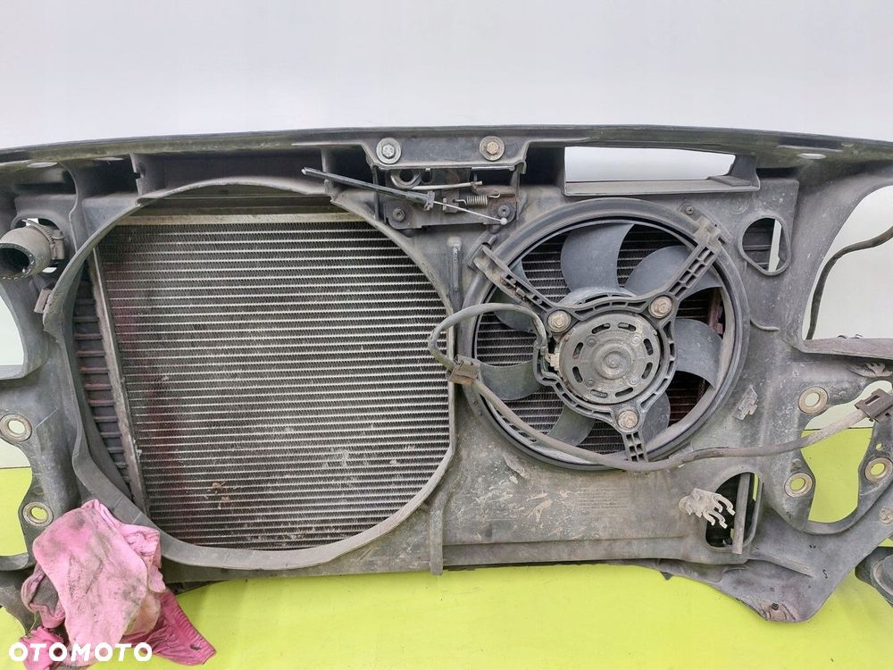 Pas przedni z chłodnicami WODY KLIMATYZACJI kompletny Audi A4 B5 1.8B 125KM - 7
