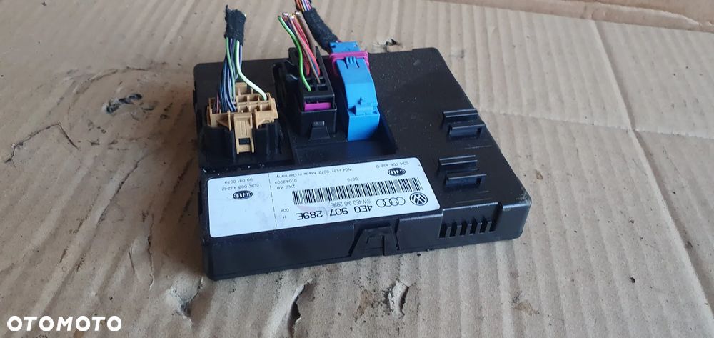 Moduł sterownik komfortu Audi A8 D3 4E0907289E 4E0910289E - 3