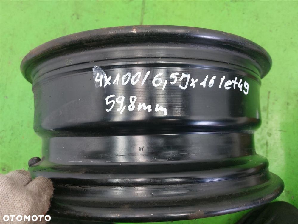 Felga stalowa Opel Vectra B 6.5 J X 16 ET 49 4X100 / 59,6 MM - 6