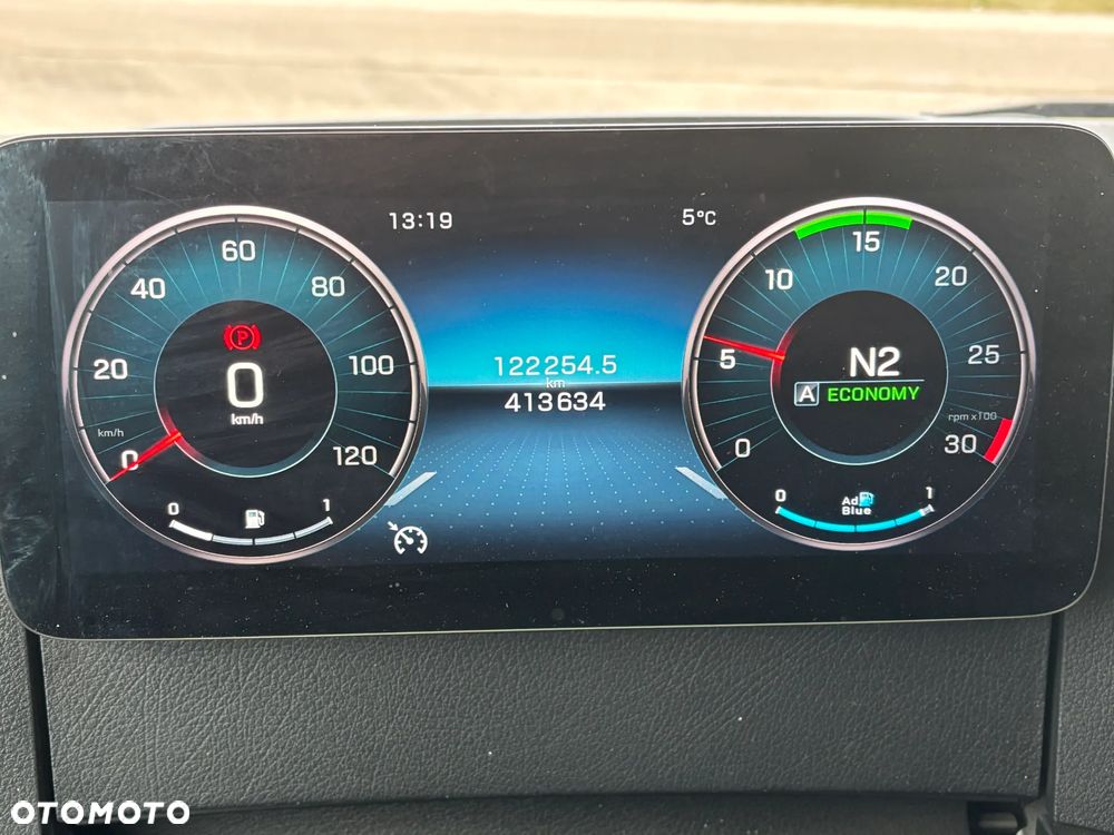 Mercedes-Benz Actros MP5 1830 (nie Antos , 1836, 1840, 1842, 1845) firanka , burta , - 22