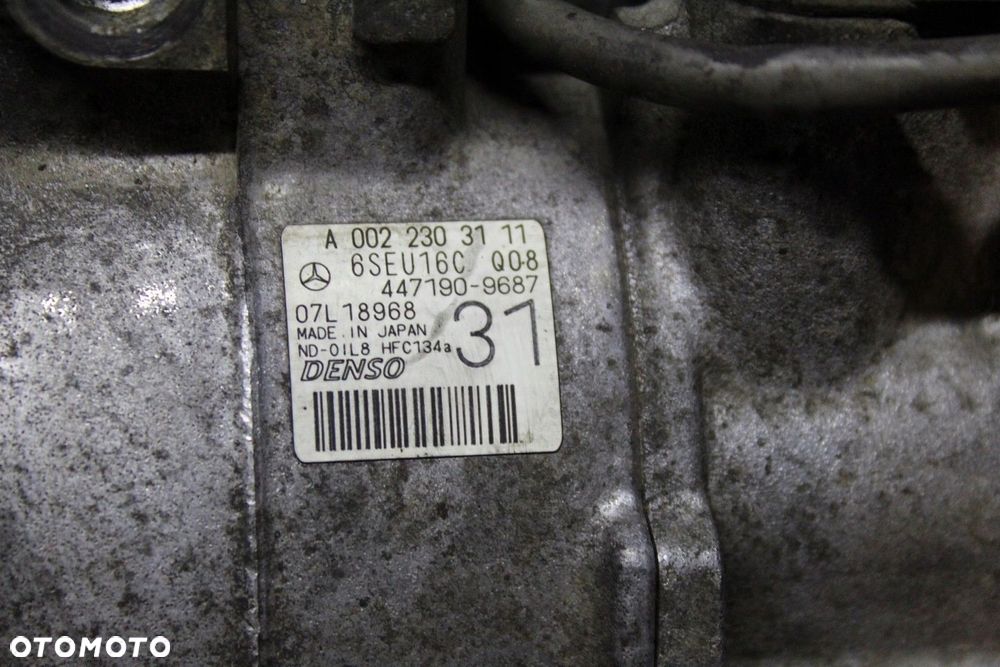 SPRĘŻARKA KLIMATYZACJI MERCEDES W212 A0002303111 - 3