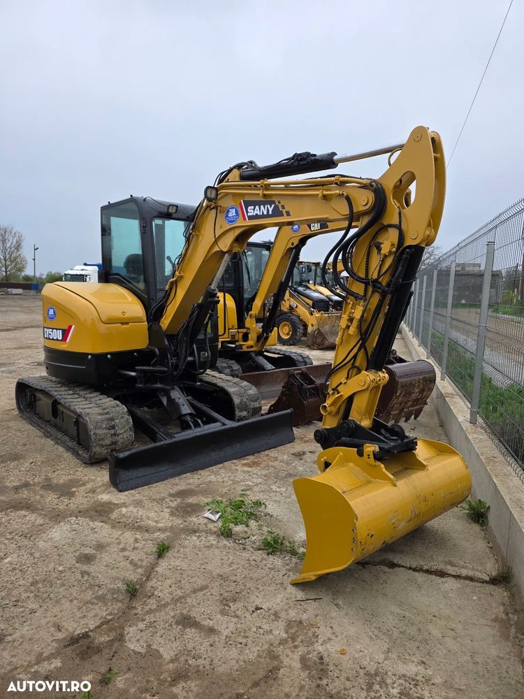 Sany Sy50U midiexcavator miniexcavator excavator compact - 2