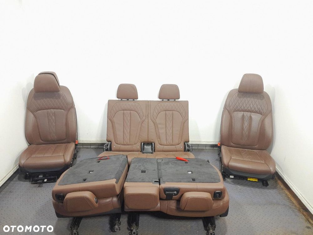 BMW X7 G07 FOTELE KANAPA SIEDZISKO III RZĄD EU KOMPLET - 1