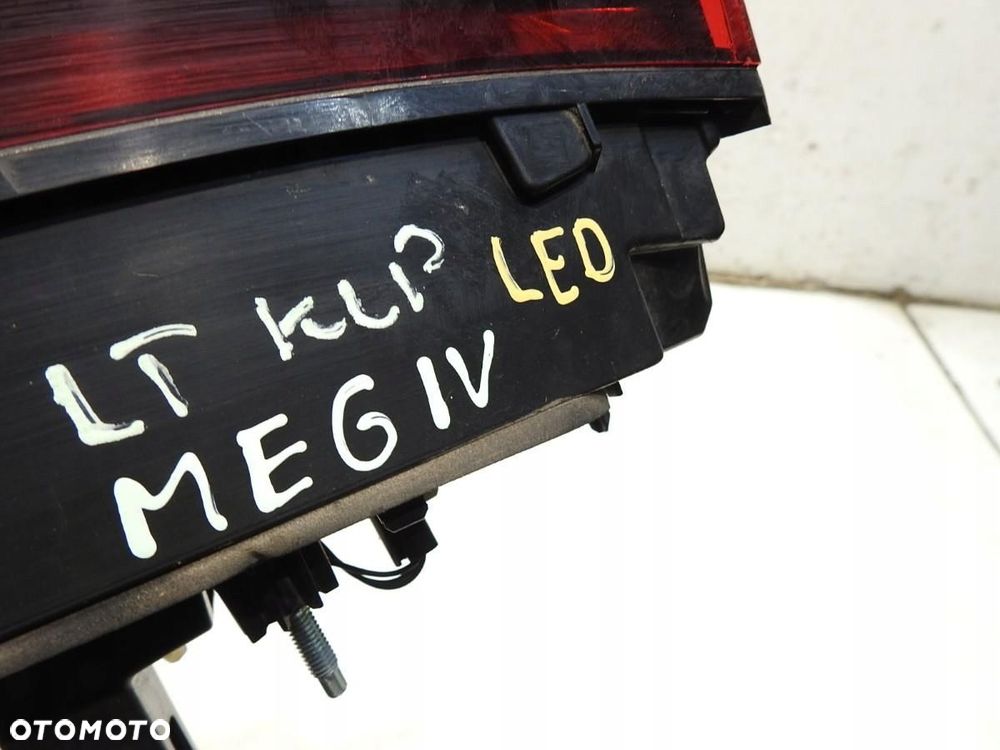 LAMPA LEWA TYŁ KLAPY LED RENAULT MEGANE IV HB 265550248R - 2