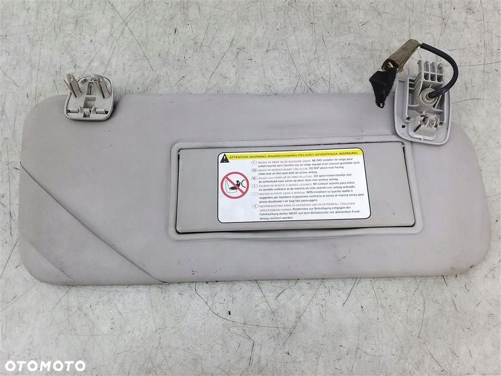 Osłona przeciwsłoneczna PRAWA LEWA DASZEK Peugeot 407 2004–2011 - 5