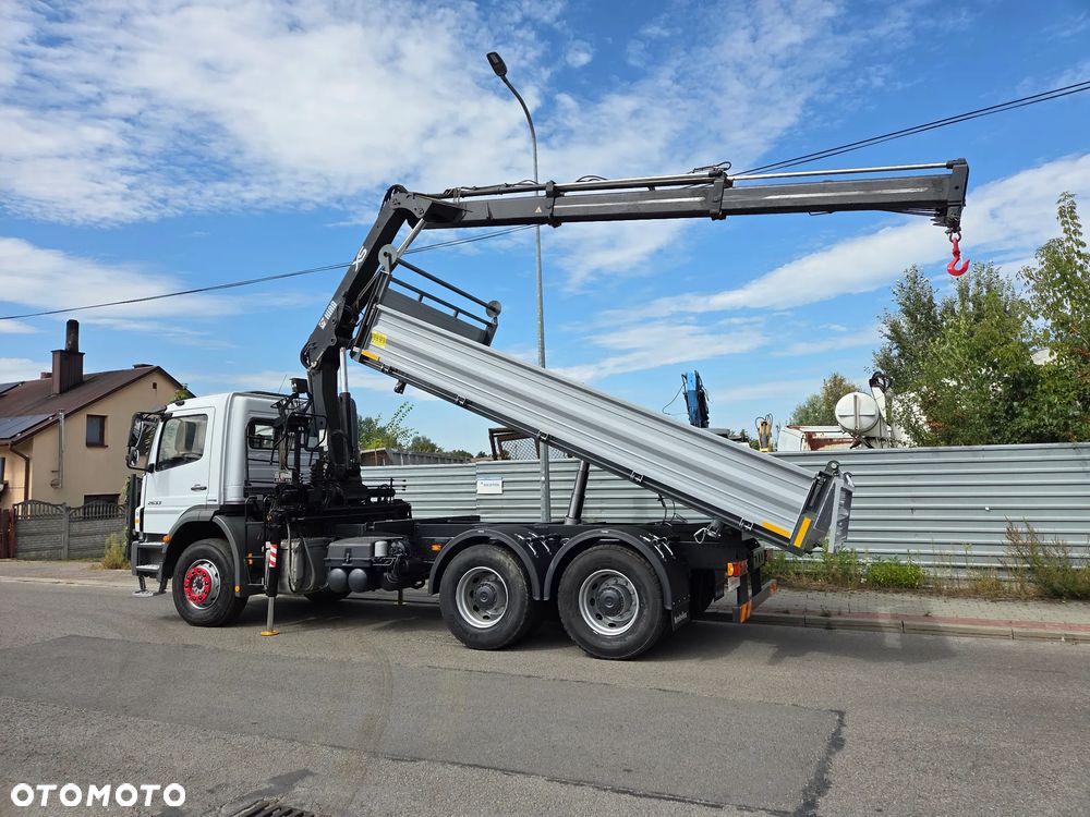 Mercedes-Benz AXOR 2633 6x4 330KM HDS HIAB 122 XS NOWY KIPER WYWROTKA NISKI PRZEBIEG 207tyś.km. - 3