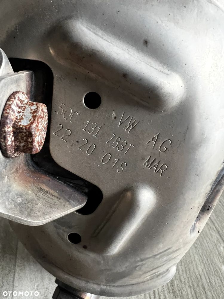 VW AUDI DPF KATALIZATOR 5Q0131783T 5Q0131701AS 3Q0131723 ORYGINAŁ (NIE PRANY) - 2