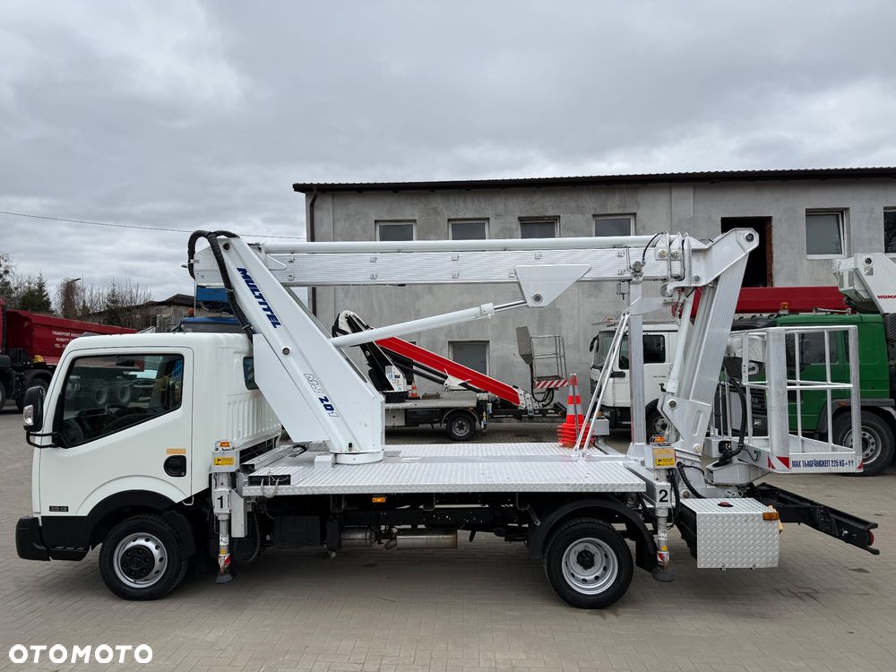 Nissan Podnośnik Koszowy Multitel MJ 201 21 Metrów 13 w Bok Tylko 960 MTH ! Kosz 225  KG! Zwyżka! Ogon  ! UDT! jak Wumag Ruthmann GSR - 7