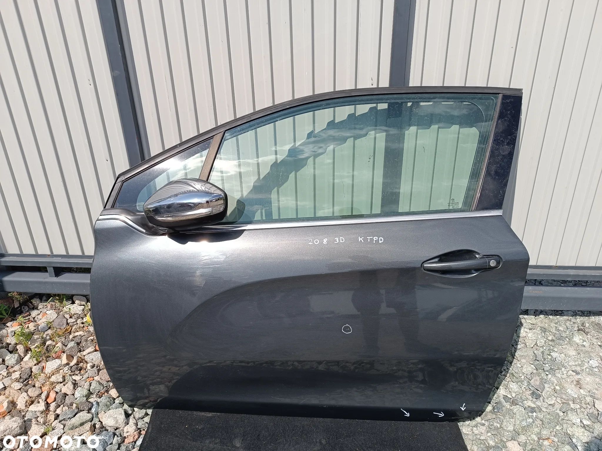 DRZWI LEWE PRZÓD LEWY KTPD PEUGEOT 208 3 DRZWI - 1